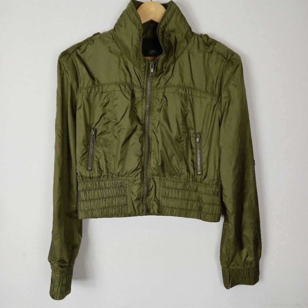 Lala Anthony | Women's cropped green Jacket L